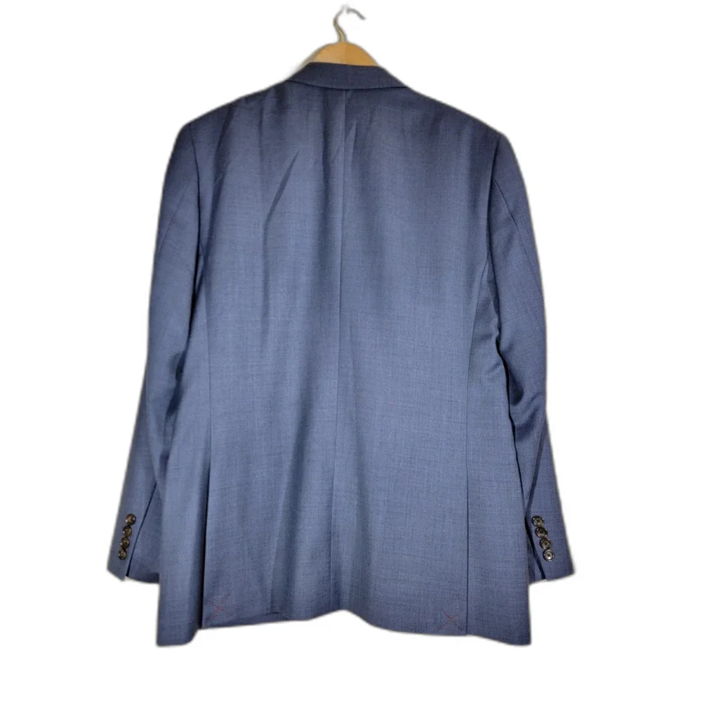 J Crew Ludlow Wool Navy Blue Sport Coat Suit Jacket Blazer - 40R